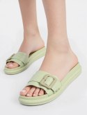 Damskie Klapki CAMILA VERDE - 39 Damskie Klapki CAMILA VERDE - 39