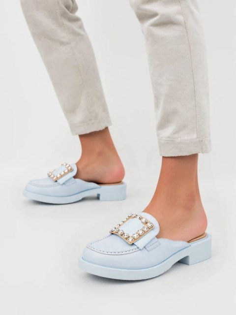 Damskie Klapki Elowen BLUE - 38 Damskie Klapki Elowen BLUE - 38
