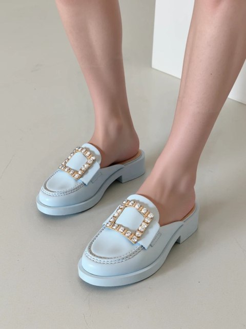 Damskie Klapki Elowen BLUE - 38 Damskie Klapki Elowen BLUE - 38