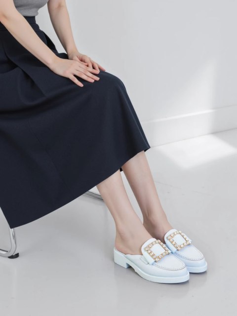 Damskie Klapki Elowen BLUE - 38 Damskie Klapki Elowen BLUE - 38