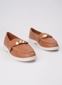 Damskie Loafersy ALDEN CAMEL - 38 Damskie Loafersy ALDEN CAMEL - 38
