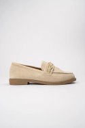 Damskie Loafersy ROCHE BEIGE - 38