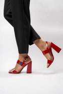 Damskie Szpilki KAYLA RED - 39 Damskie Szpilki KAYLA RED - 39