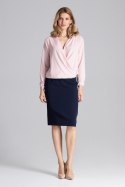 Bluzka Model M659 Pink - Figl - M Bluzka Model M659 Pink - Figl - M