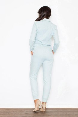 Kombinezon Damski Model 314 SKy Blue - Figl - M