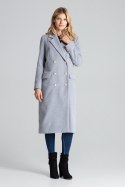 Płaszcz Damski Model M681 Grey - Figl - M Płaszcz Damski Model M681 Grey - Figl - M