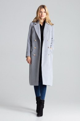 Płaszcz Damski Model M681 Grey - Figl - M