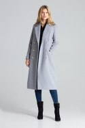 Płaszcz Damski Model M681 Grey - Figl - M Płaszcz Damski Model M681 Grey - Figl - M