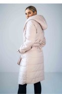 Płaszcz Damski Model M929 Beige - Figl - L/XL Płaszcz Damski Model M929 Beige - Figl - L/XL