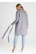 Płaszcz Damski Model M990 Grey - Figl - L Płaszcz Damski Model M990 Grey - Figl - L