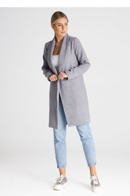 Płaszcz Damski Model M990 Grey - Figl - s