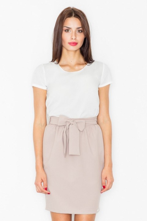 Spódnica Model M524 Beige - Figl - XL Spódnica Model M524 Beige - Figl - XL