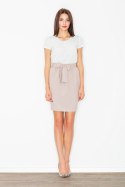 Spódnica Model M524 Beige - Figl - XL Spódnica Model M524 Beige - Figl - XL
