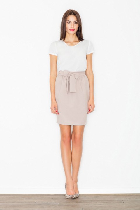 Spódnica Model M524 Beige - Figl - XL Spódnica Model M524 Beige - Figl - XL