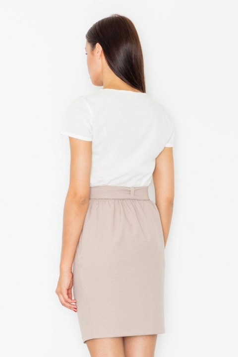 Spódnica Model M524 Beige - Figl - XL Spódnica Model M524 Beige - Figl - XL
