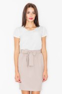 Spódnica Model M524 Beige - Figl - M Spódnica Model M524 Beige - Figl - M