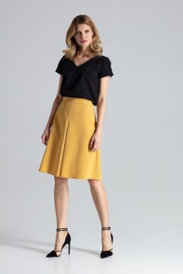 Spódnica Model M667 Musztarda - Figl - L