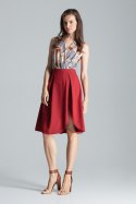 Spódnica Model M675 Bordo - Figl - L