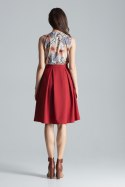 Spódnica Model M675 Bordo - Figl - M Spódnica Model M675 Bordo - Figl - M