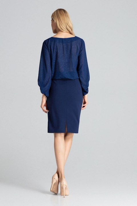 Spódnica Model M688 Navy - Figl - XL Spódnica Model M688 Navy - Figl - XL