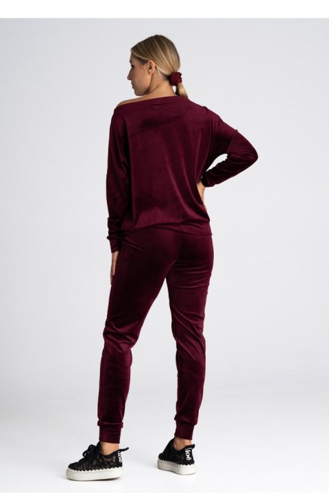 Spodnie Dresowe Model M965 Bordo - Figl - L Spodnie Dresowe Model M965 Bordo - Figl - L