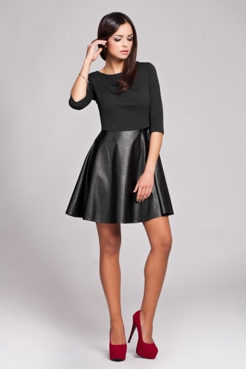 Sukienka Model 162 Black - Figl - L Sukienka Model 162 Black - Figl - L