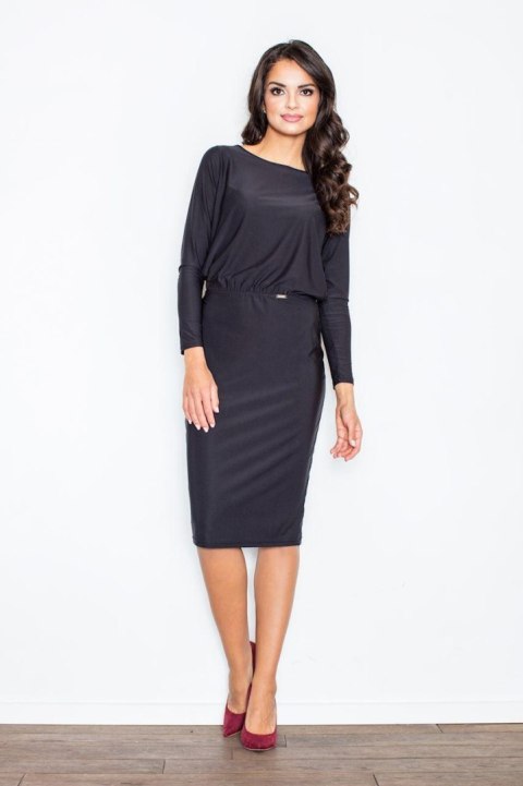 Sukienka Model 326 Black - Figl - M Sukienka Model 326 Black - Figl - M