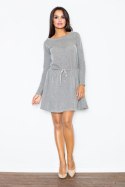 Sukienka Model 334 Dark Grey - Figl - S