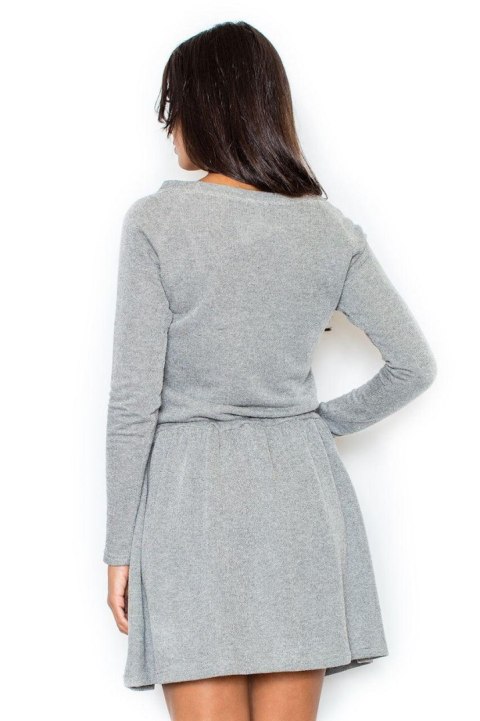 Sukienka Model 334 Dark Grey - Figl - S Sukienka Model 334 Dark Grey - Figl - S