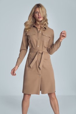 Sukienka Model M706 Brown - Figl - M