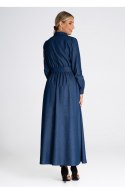 Sukienka Model M957 Navy - Figl - M Sukienka Model M957 Navy - Figl - M