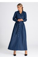 Sukienka Model M957 Navy - Figl - M Sukienka Model M957 Navy - Figl - M
