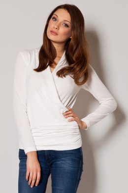 Sweter Damski Model 247 Ecru - Figl - M