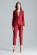 Żakiet Model M678 Bordo - Figl - XL Żakiet Model M678 Bordo - Figl - XL