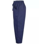 Letnie lniane spodnie spodenki chinosy 3/4 (Granatowy) Letnie lniane spodnie spodenki chinosy 3/4 (Granatowy)