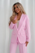 Marynarka Model 11 Pink - Cabba - 40 Marynarka Model 11 Pink - Cabba - 40