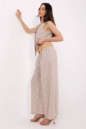 Spodnie Komplet Model DHJ-KMPL-20882.66 Dark Beige - Italy Moda - uniwersalny