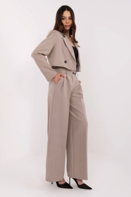 Spodnie Komplet Model DHJ-KMPL-A9019.68 Dark Beige - Italy Moda - S/M