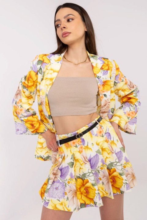 Spodnie Komplet Model DHJ-KMPL-A9061.67 Yellow - Italy Moda - uniwersalny