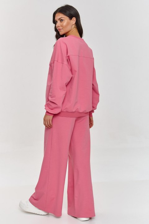 Spodnie Komplet Model M863 Baby Pink - Makadamia - 40 Spodnie Komplet Model M863 Baby Pink - Makadamia - 40