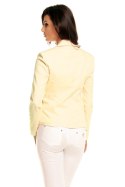 Żakiet Model 03 Light Yellow - Cabba - 36
