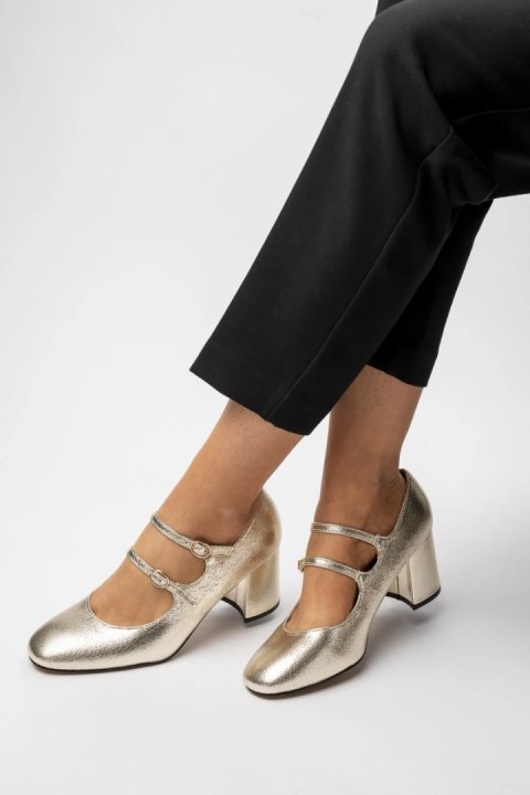 Czółenka Aurora Gold - 38