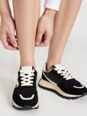 Damskie Sneakersy RAYA BLACK - Kontrast, Dynamika i Styl Miejski - 39 Damskie Sneakersy RAYA BLACK - Kontrast, Dynamika i Styl Miejski - 39