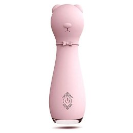 S-HANDE Bonnie wibrator podświetlany w kształcie kota z 9 trybami wibracji Light Pink (P1)