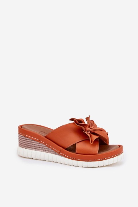 Sandał Klapki Model Artiker 52C0505 Orange - Step in style - 38 Sandał Klapki Model Artiker 52C0505 Orange - Step in style - 38