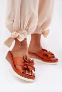 Sandał Klapki Model Artiker 52C0505 Orange - Step in style - 39 Sandał Klapki Model Artiker 52C0505 Orange - Step in style - 39