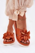 Sandał Klapki Model Artiker 52C0505 Orange - Step in style - 39 Sandał Klapki Model Artiker 52C0505 Orange - Step in style - 39