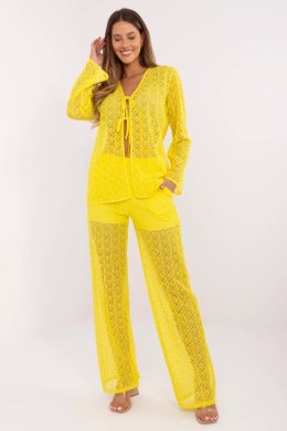 Spodnie Komplet Model LK-KMPL-509993.87 Yellow - Lakerta - S/M