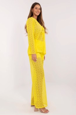 Spodnie Komplet Model LK-KMPL-509993.87 Yellow - Lakerta - S/M