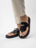 Damskie Klapki ALMA BLACK - 38
